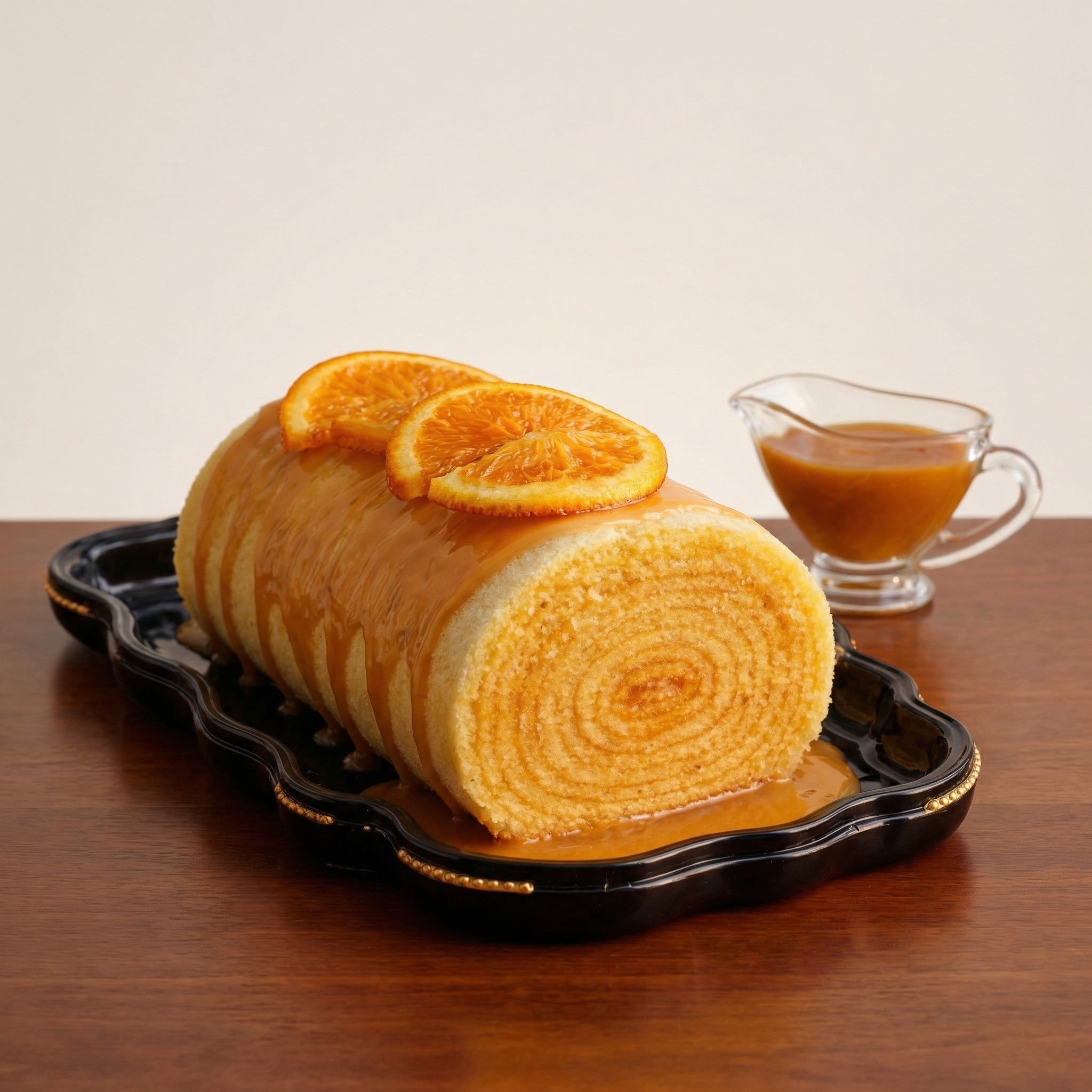 Bolo de Rolo de Laranja